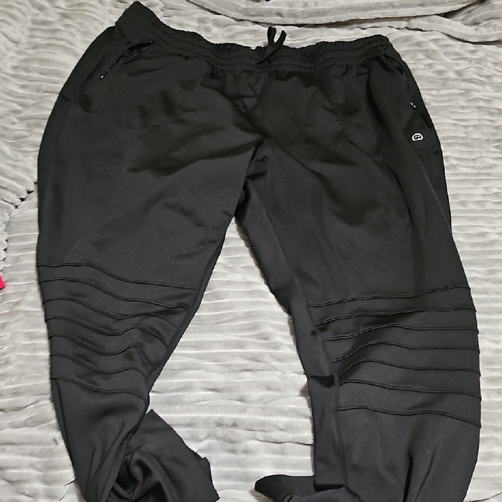 2xl WINK Black Scrub Joggers